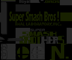 Menu Background - Super Smash Bros.