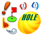 HUD Elements - We Love Golf!