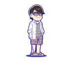 Todomatsu (Matsu Noir: Dazzling {D Ver.}) - Osomatsu-san Hesokuri Wars: Battle of the NEETs
