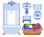 Furniture - Washroom - HoloCure - Save the Fans!