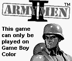 Game Boy Error Message - Army Men II