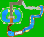 Boulder Canyon Minimap - Diddy Kong Racing DS