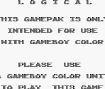 Game Boy Error Message - Logical