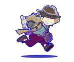 Ichimatsu (Jeweler: GATE) - Osomatsu-san Hesokuri Wars: Battle of the NEETs