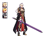 Female Slayer (Dark Templar, Weapon) - Dungeon Fighter Online