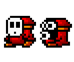 Shy Guy + Snifit (Super Mario World-Style) - Mario Customs