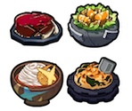 Food Icons - Dragon Quest Treasures