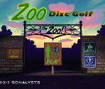 Title Screen - Zoo Disc Golf