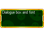 Dialogue Box/Font - Dragon Ball Z: Buu's Fury