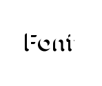 Font - Let's Paint