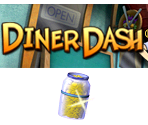 Wii Menu Banner & Save Data - Diner Dash