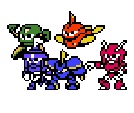 Krion/Akudama Army (Mega Man 8-bit Deathmatch-Style) - The Krion Conquest / Magical Doropie Customs