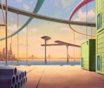 Scene Backgrounds (2 / 3) - Yu-Gi-Oh! ZeXal World Duel Carnival