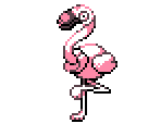 #0973 Flamigo (G/S/C-Style) - Pokémon Customs