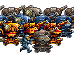 Shield Cannon & Slug Trolleys - Metal Slug Attack