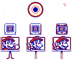 Sonic 1/CD/2/3&K Shields, Monitors, and Signposts (Somari-Style) - Sonic the Hedgehog Customs