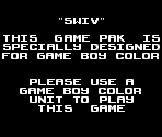 Game Boy Error Message - S.W.I.V.