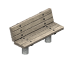 Beach Bench - The Sims