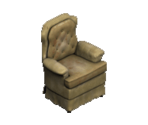 Comfortably Distressed Easy Chair - The Sims