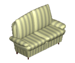 Contempto Loveseat - The Sims