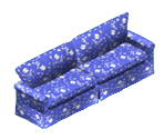 Country Class Sofa - The Sims