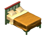Crimson Collection Bed - The Sims