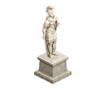 'Knight's War' Statue in Marble - The Sims