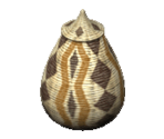African Weaved Basket - The Sims