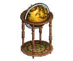 Antique Terrestrial Globe - The Sims