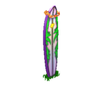 "Duke Tabula" Memorial Surf Board - The Sims