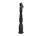 Horse Head Hitching Post - The Sims