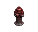 Red Fire Hydrant - The Sims