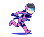 Todomatsu (Hero: Episode) - Osomatsu-san Hesokuri Wars: Battle of the NEETs