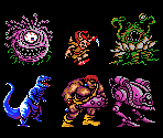 Enemies & Bosses - Final Fantasy