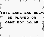 Game Boy Error Message - The Smurfs' Nightmare