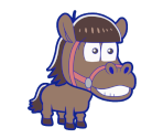 Osomatsu (Horse) - Osomatsu-san's Casual Neet Sugoroku Journey