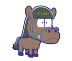 Choromatsu (Horse) - Osomatsu-san's Casual Neet Sugoroku Journey