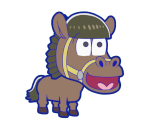 Jyushimatsu (Horse) - Osomatsu-san's Casual Neet Sugoroku Journey