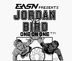 Start Screen & Title Screen - Jordon vs. Bird: One on One