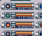Pause Screen - Mega Man & Bass / Rockman & Forte (JPN)