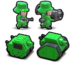 Menu Icons - Green Earth - Advance Wars 1+2: Re-Boot Camp