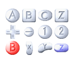 Fonts, Numbers, and Buttons - Sin & Punishment: Star Successor