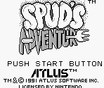 Title Screen - Spud's Adventure