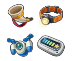 Gear + Item Icons - Lab - Pikmin 4