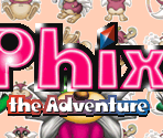Title Screen - Phix: The Adventure