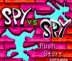 Start Screens, Title Screen & Language Select Screen - Spy vs. Spy