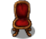 Red Chair - Pocket Mirror