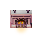 Fireplace - Pocket Mirror