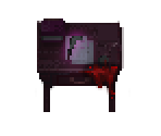 Bloody Table - Pocket Mirror