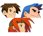 Battle HUD - Orange Star - Advance Wars 1+2: Re-Boot Camp